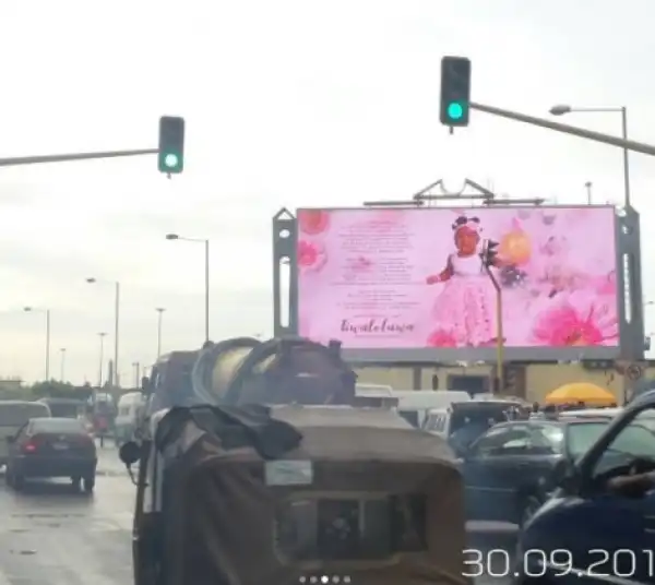 Seyi Law Celebrates His Daughter